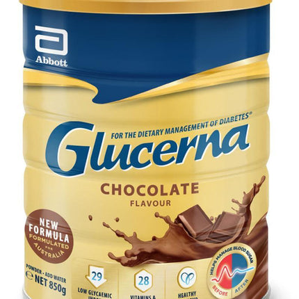 Glucerna Chocolate Powder 850G - OhYouLuckyDuck.com.au