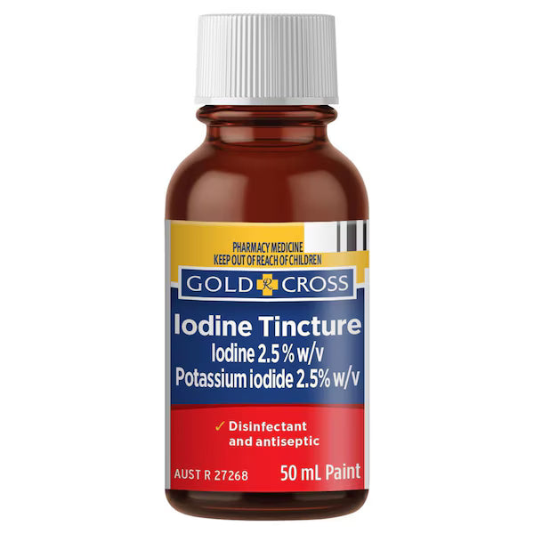 Gold Cross Iodine Tincture 50ml