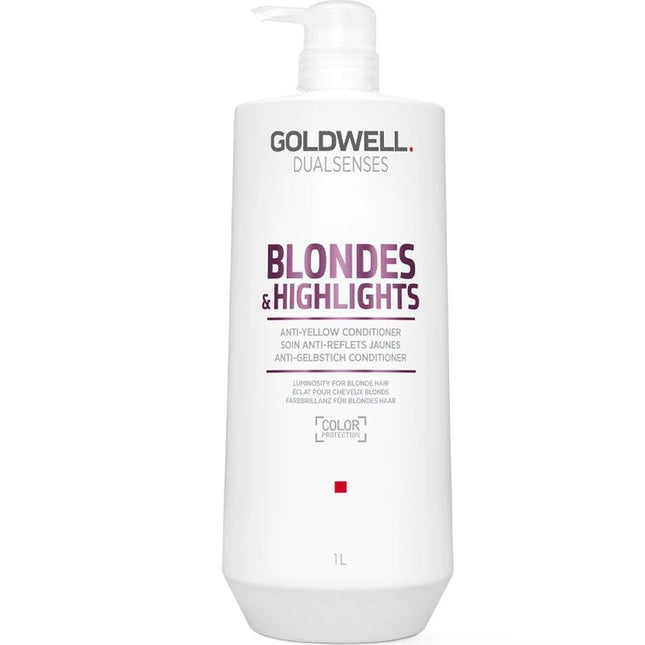 Goldwell Dualsenses Blondes Highlights Anti Yellow Conditioner 1L