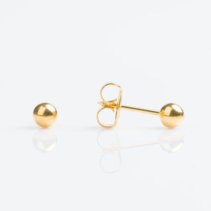Adnohr System75 24K Gold Earrings 4mm