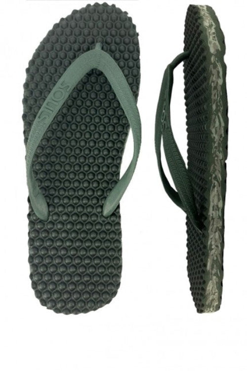 Souls Original Massage Thongs Green Camo M7/L9
