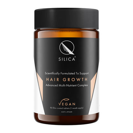 Qsilica Hair Growth Support Tablets for Healthy Hair 90 Tablets