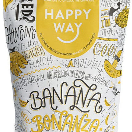 Happy Way Whey Protein Banana 500G