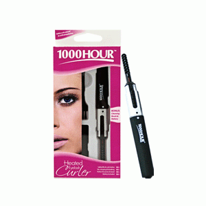 1000 HOUR Heated Eyelash Curler for a Long Lasting Curl