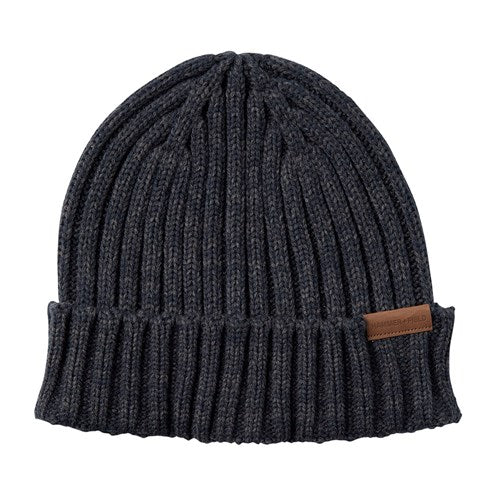 Hammer + Field Marle Ribbed Beanie Navy OS