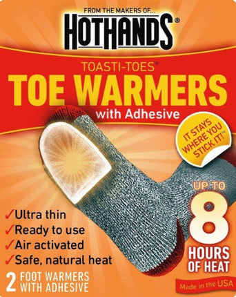 Hot Hands Toasti Toe Warmers 2 Pack