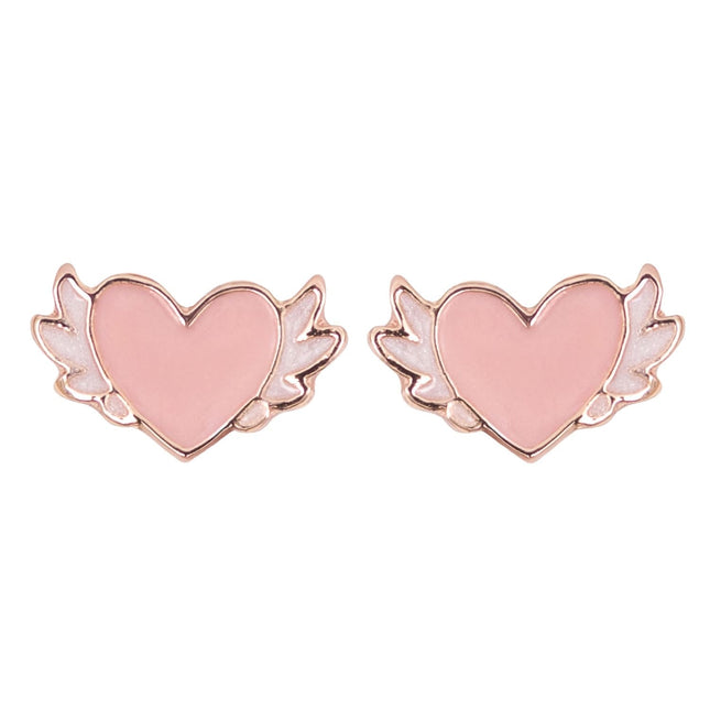 Heart And Soul In Loving Memory Heart Earrings Memorial Sympathy Jewellery