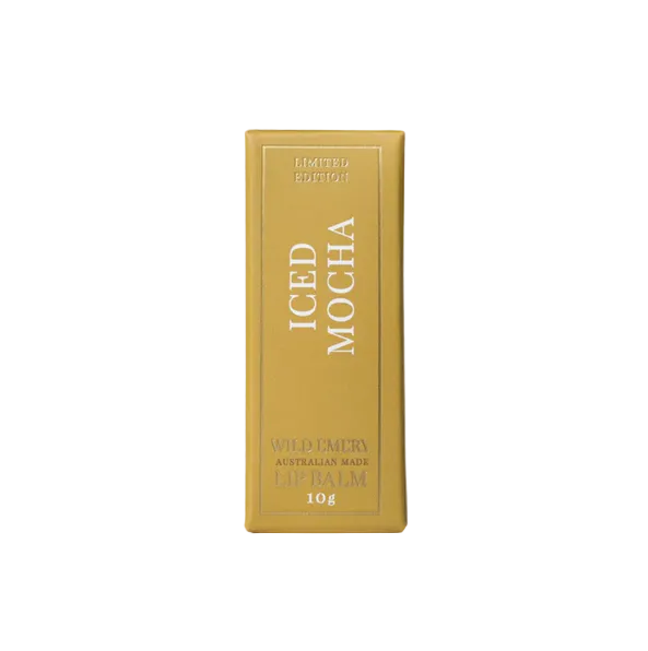 Wild Emery Iced Mocha Natural Lip Balm 10g