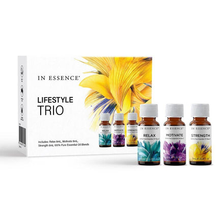 In Essence Lifestyle Pure Essential Oil Blend Trio