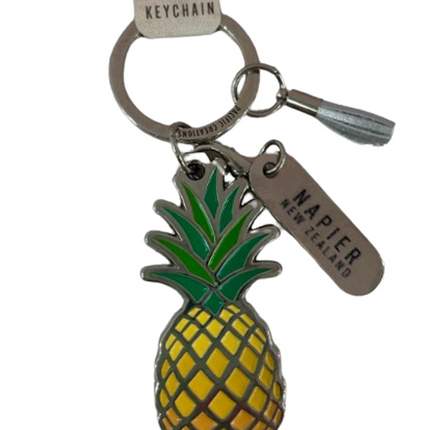 Pacific Creations Pineapple Metal Keyring