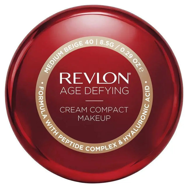 Revlon Age Defying with Dna Advantage Compact Cream Makeup Medium Beige 11.3G