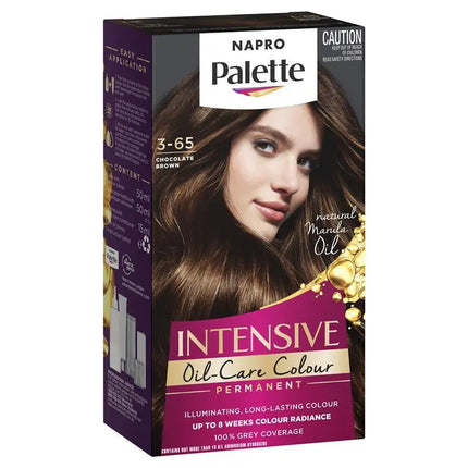 Schwarzkopf Palette Intensive Color Creme 3 65 Chocolate Brown Permanent Hair Dye