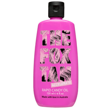 Fox Tan Rapid Candy Oil 120ML - OhYouLuckyDuck.com.au