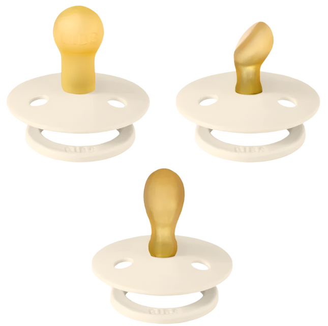 Bibs Pacifier Ivory 1 Size