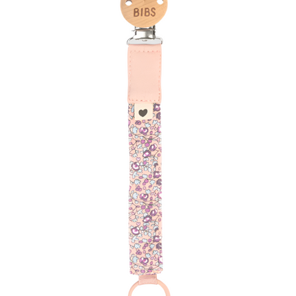 Bibs X Liberty Pacifier Clip Eloise/Blush