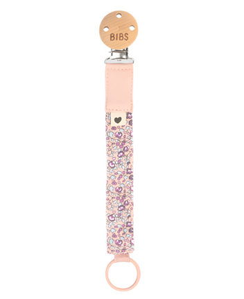 Bibs X Liberty Pacifier Clip Eloise/Blush