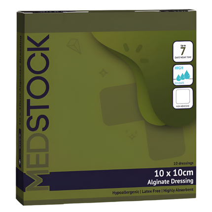 Medstock Alginate Dressing 10X10CM