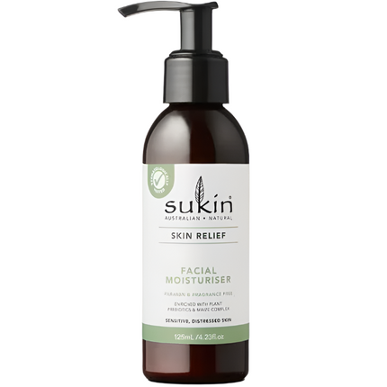 Sukin Skin Relief Face Moisturiser 125ML