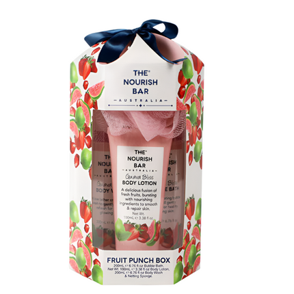 The Nourish Bar Fruit Punch Box Guava Bliss