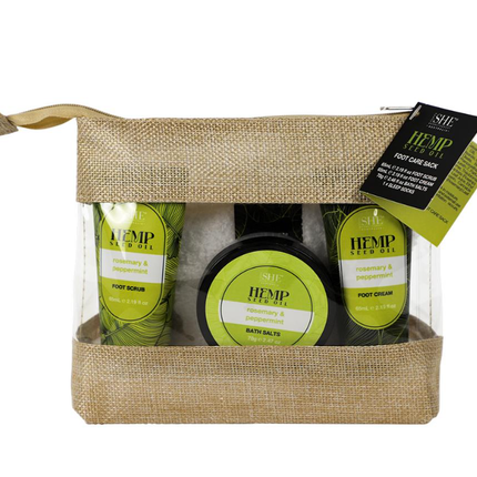 Hemp Foot Care Sack Rosemary & Peppermint