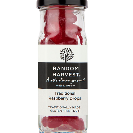 Random Harvest Traditional Raspberry Drops 170G