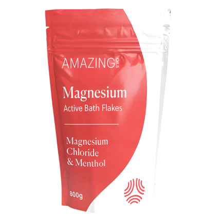 Amazing Oils Magnesium Active Bath Flakes 800G