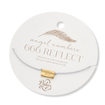Palas Angel Numbers 666 Reflect Bracelet