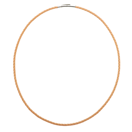Palas Natural Fine Leather Necklace 45CM