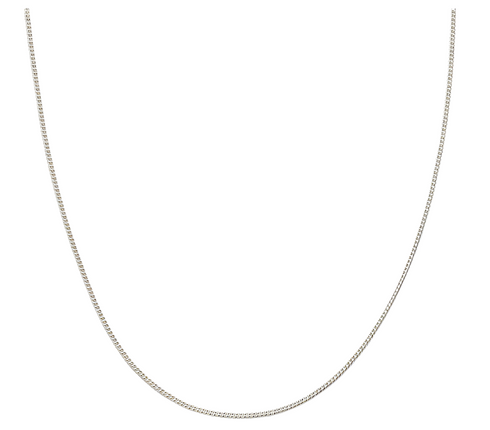 Palas Silver Fine Chain 40CM