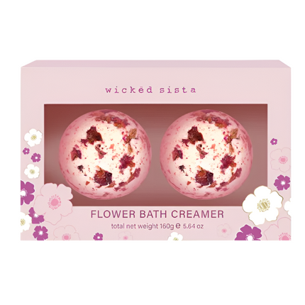 Wicked Sista Metallic Butter Bath Flower Creamers