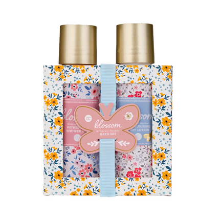 Blossom Bath Set Shower Gel And Body Lotion