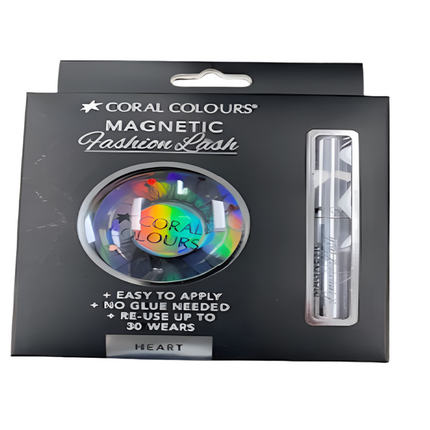 Coral Colours Magnetic Eyelash Red Heart