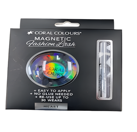 Coral Colours Magnetic Eyelash Red Heart