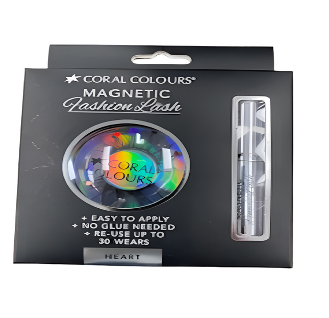 Coral Colours Magnetic Eyelash Red Heart
