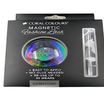 Coral Colours Magnetic Eyelash Trio Diamonte