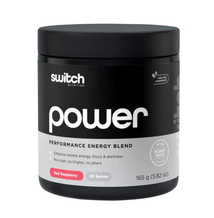 Switch Nutrition Power Perfomance Energy Blend Red Raspberry 165G