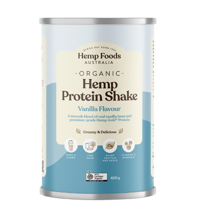 Essential Hemp Protein Powder Vanilla 420G