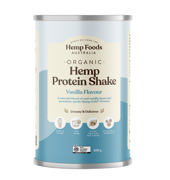 Essential Hemp Protein Powder Vanilla 420G