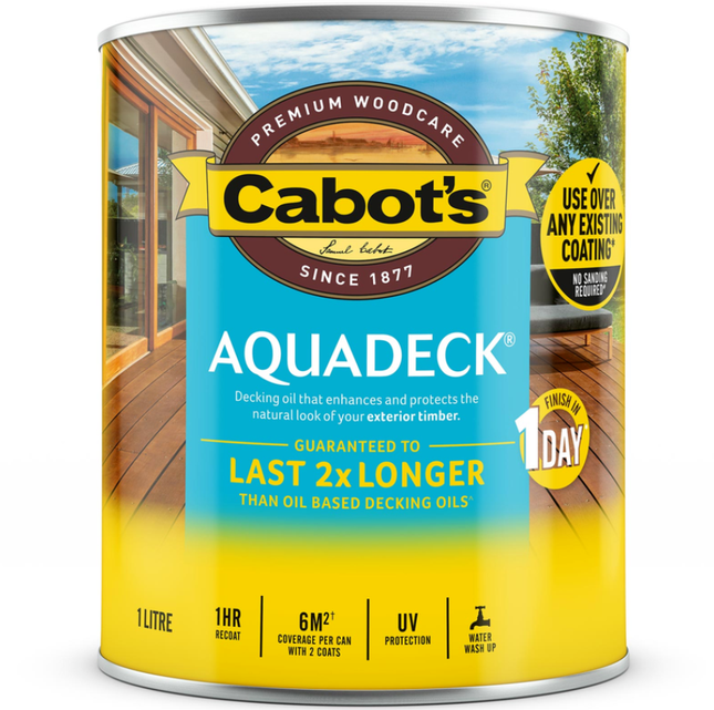 Cabots Aquadeck Merbau 10L