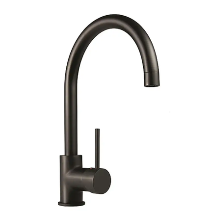 Mildon Bolera Mixer Sink Black 35MM