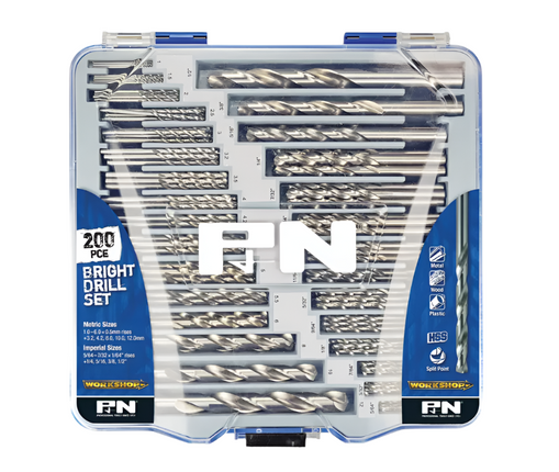 P And N Drill Bit Set 200 Piece