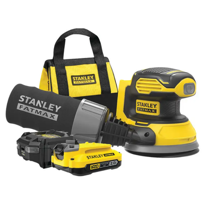 Stanley FatMax Sander Orbit Random 18V V20 Cordless Kit