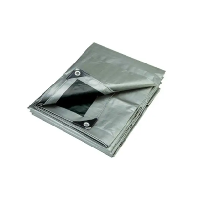 Polytuf Tarpaulin Silver/ Black 6.1X6.1