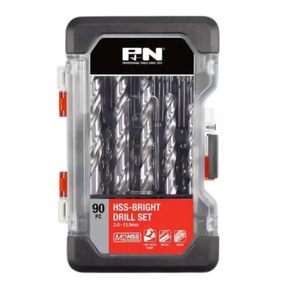 Bit Drill Jobber 90 Piece P And N