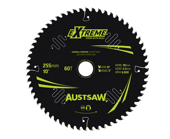 Blade Wood Extreme 235MMx25 Bore  60T TK