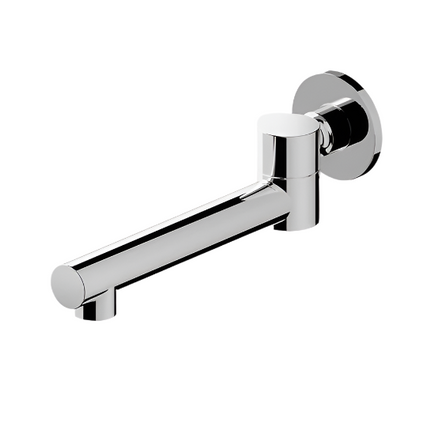 Bath Spout Swivel 220Mm Cp Vesi Interbath 18105