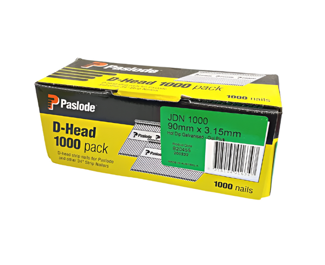 Nail Collated 90X3.15MM Hdg PK1000