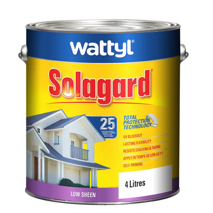 Solagard N Low Sheen White 4L