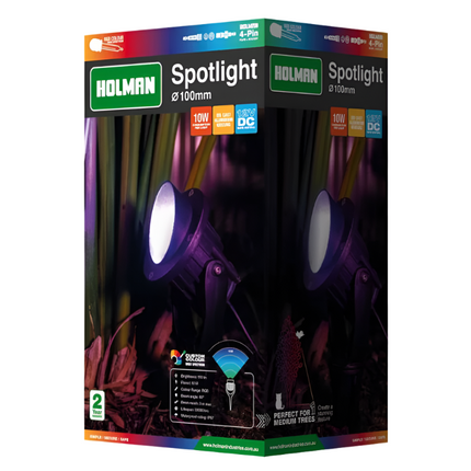 Light Garden Spot 100MM X 10W Rgb