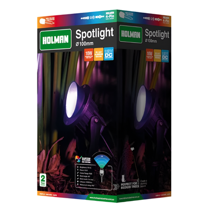 Light Garden Spot 100MM X 10W Rgb